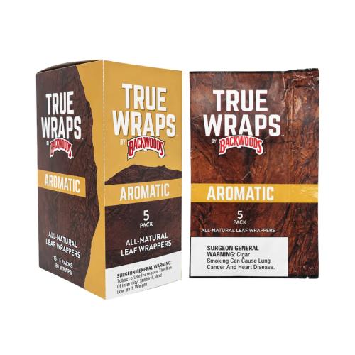 Backwoods True Wraps 5CT - 16PK Display