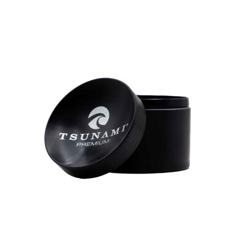 Tsunami Premium 4-piece 50mm Caved Top Herb Grinder