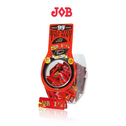 JOB Orange Paper 1 1/4 *Pre-Priced* $0.99-100CT Jar