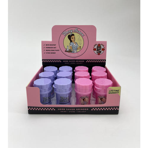 Blazy Susan® x Herb Saver Grinder - Mini - 12PK Display-Assorted