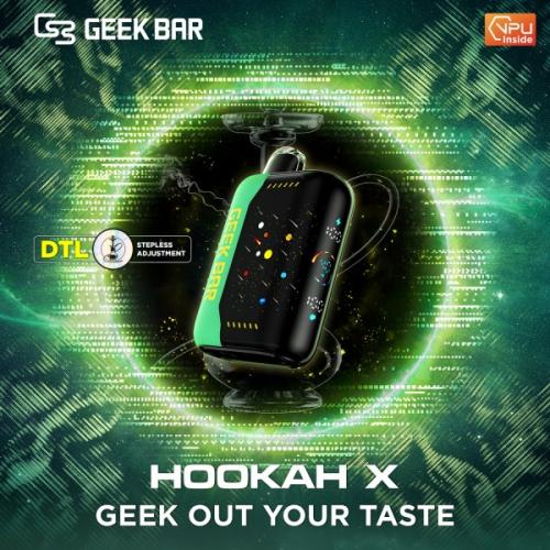 Geek Bar Hookah X 25K 6mg - 5PK Display