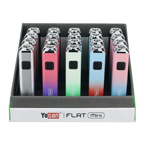 Yocan Flat Mini 510 Battery - 20PK-Assorted