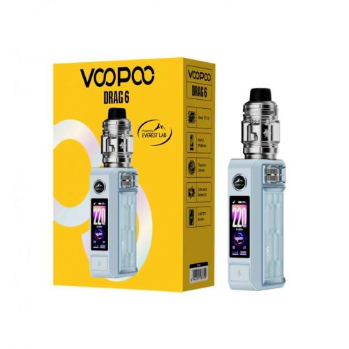 VooPoo Drag 6 Built In Battery Kit With UFORCE-X Tank II