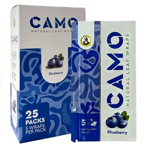 Camo Natural Leaf Wrap 25PK
