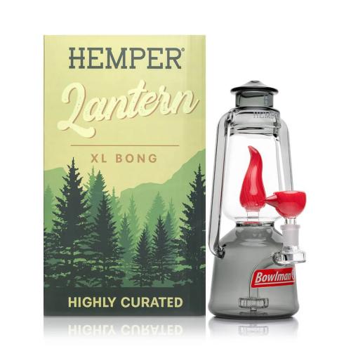 Hemper Bowlman Lantern XL Bong - With 14M Bowl & 4mm Banger-Original