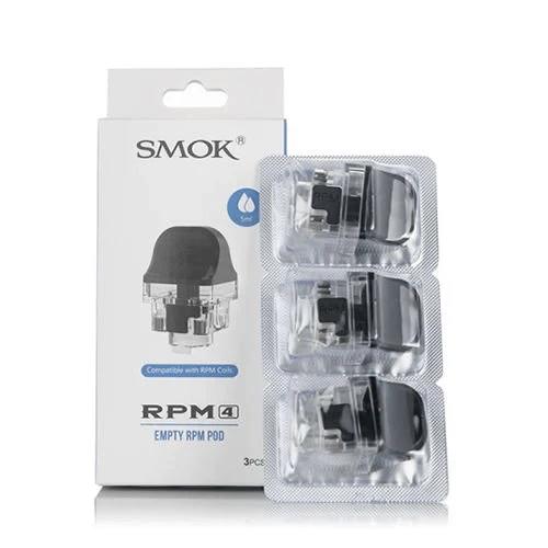 SMOK RPM 4 Replacement Empty Pods - 3PK