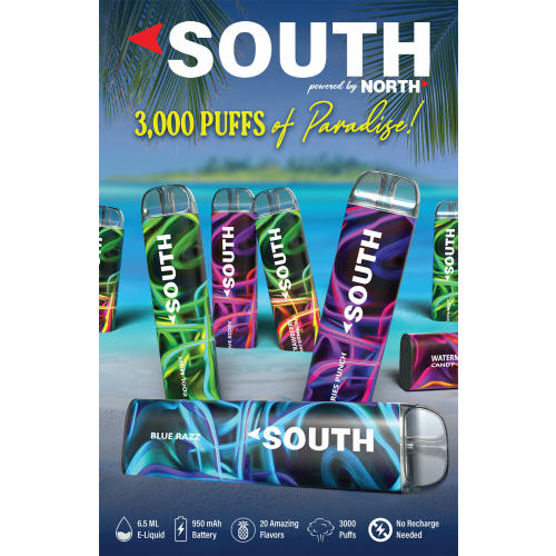 South Powered By North 3K Puffs