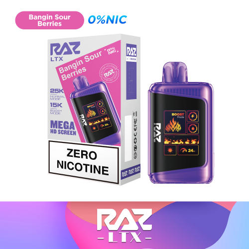 RAZ LTX25000 0% NICOTINE FREE