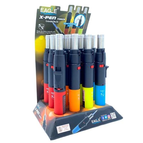 Eagle Torch PT133XP Pen Torch Neon 12CT Display-Assorted