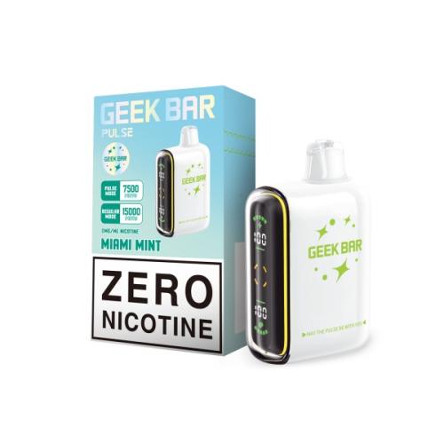 Geek Bar Pulse 15K Puffs 0% NICOTINE FREE (5PK Display)