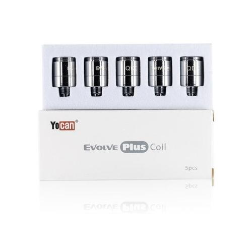 Yocan Evolve Plus Quartz Dual Coils - 5PK-Quartz Dual Coil