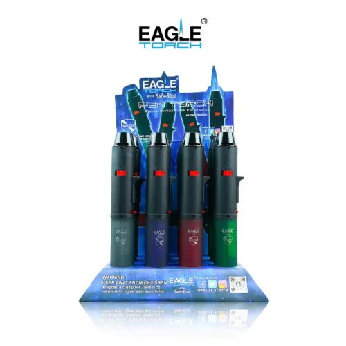 Eagle Torch PT132P Pen Torch Clear - 12CT Display-Assorted