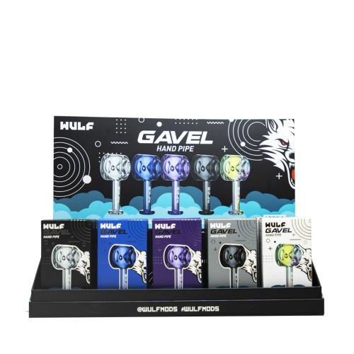 Wulf Mods Gavel Hand Pipe - 15PK Display