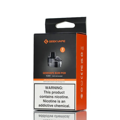 GeekVape B100 4.5ML Empty Refillable Replacement Pod - 2PK