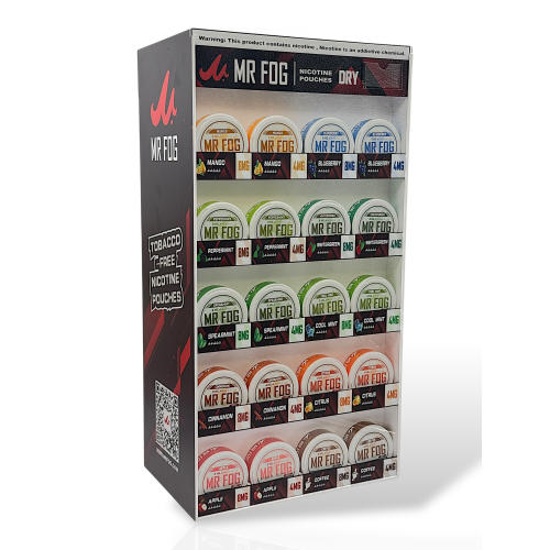 Mr Fog DRY Tobacco Free Nicotine Pouches
