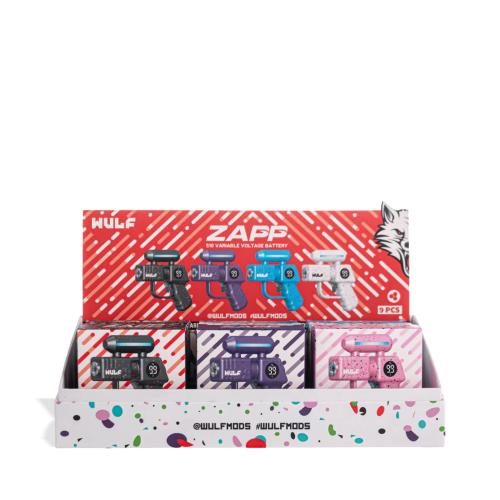 Wulf Mods Zapp 500mAh 510 Battery - 9PK Display-Assorted
