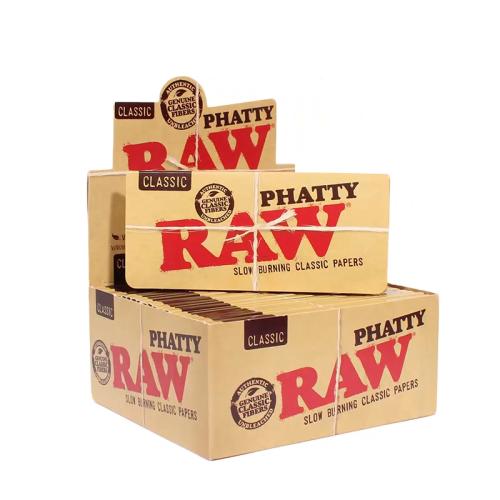 RAW Rolling Papers Phatty - 24PK Display