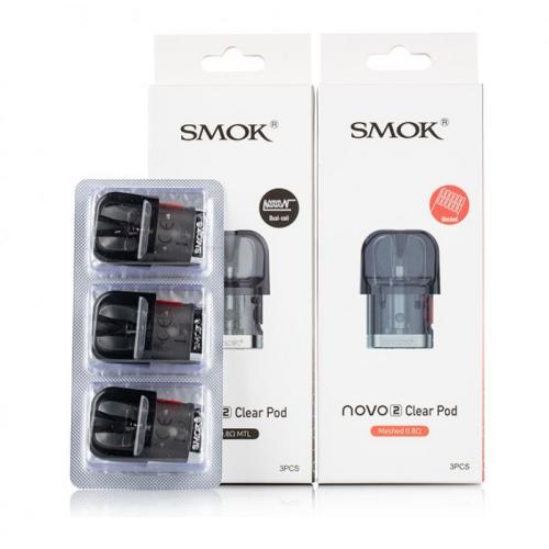 SMOK Novo 2 Refillable 2ML Replacement Pods - 3PK