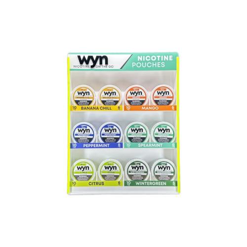 Wyn Pouches Pre-Filled Display 60CT