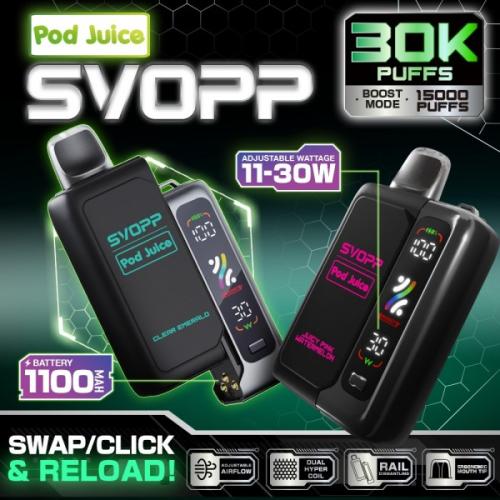 Pod Juice SVOPP 30K Disposable Flavor Pod (5PK Display)