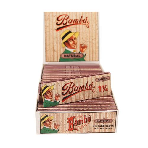 Bambu Papers 1 1/4 - 25PK Display