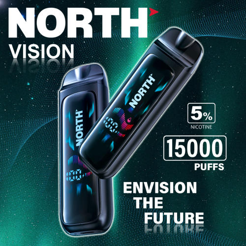 North Vision 15K Puffs 5% (5PK Display)