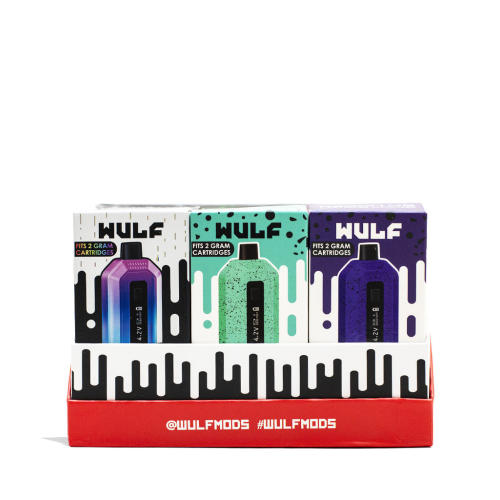 Wulf Mods Recon 4G Dual Cartridge Vaporizer - 9PK Display -Assorted