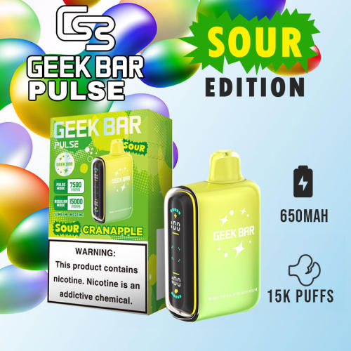Geek Bar Pulse 15K Puffs 5% (5PK Display)