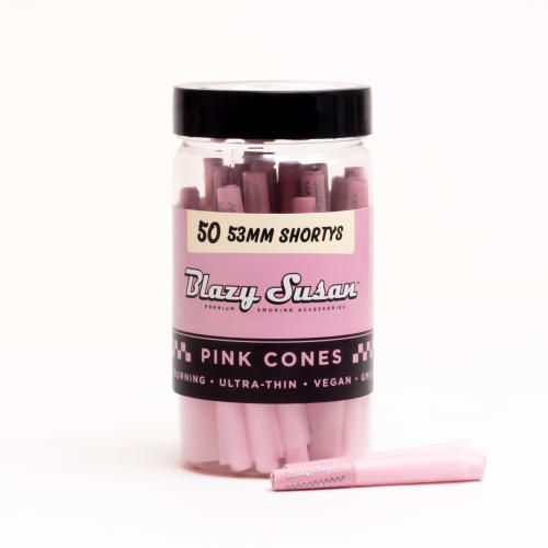 Blazy Susan® - 53mm Pre-Roll Cones Shortys - Jar of 50