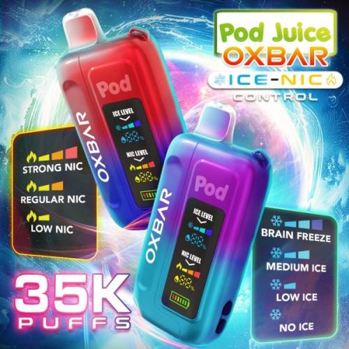 Pod Juice x OXBAR ICE-NIC Control 35K