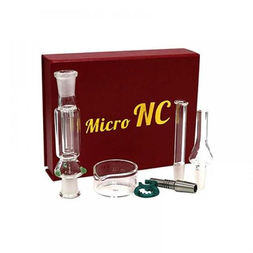 4in Micro 10MM Nector Collector Kit Red Box (XYA-011)-Red