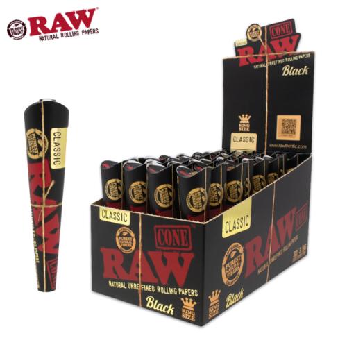 RAW Pre-Rolled Cones - King Size - 32 Pack - 3 Cones Per Pack