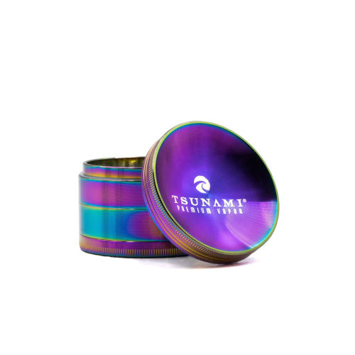 Tsunami Premium 4-piece 63mm Caved Top Herb Grinder