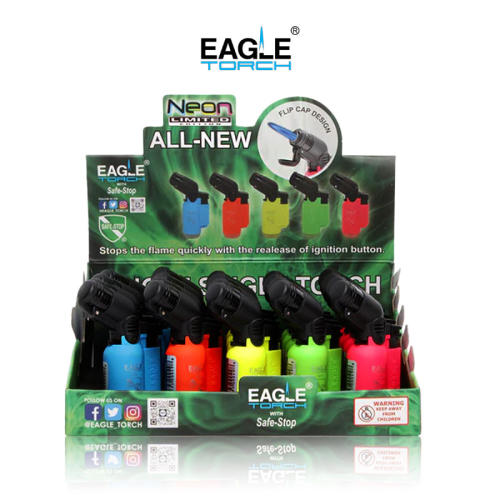 Eagle Torch PT16BN Angle Mini Angle Neon Torch - 20CT Display-Assorted