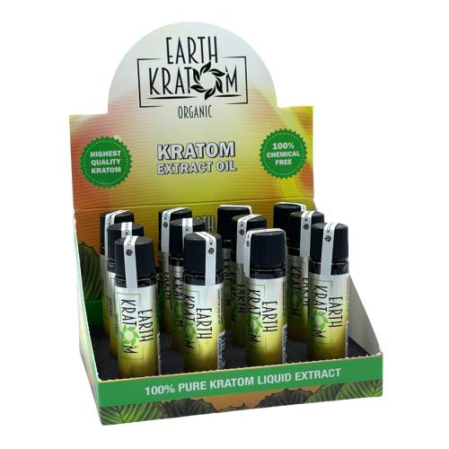 Earth Kratom Shots 12ML - 12PK Display