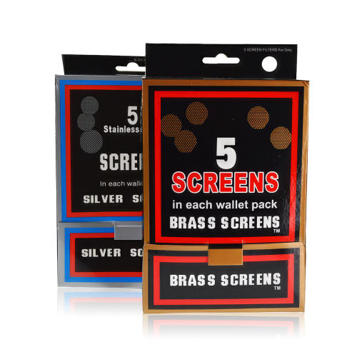 Metal Pipe Screens 5ct -100PK Display