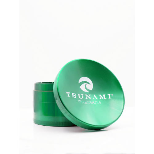 Tsunami Premium 4-piece 100mm Top Herb Grinder