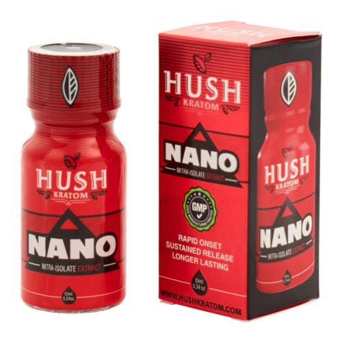 Hush Nano Kratom Extract 10ml - 12PK
