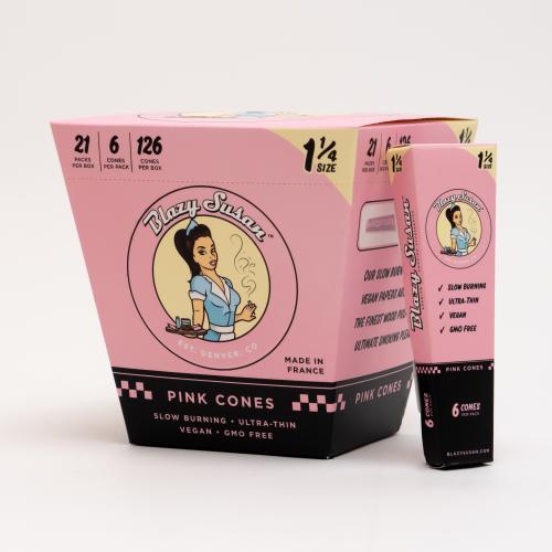 Blazy Susan® - 1¼ Pre-Roll Cones (6ct) - 21PK Display