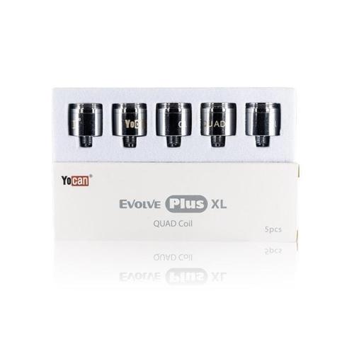 Yocan Evolve Plus XL Quad Replacement Coil - 5PK-Quad