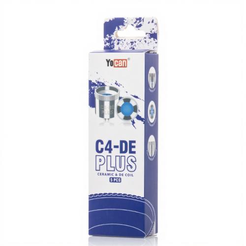 Yocan C4-DE Plus Replacement Coils - 5PK-Plus
