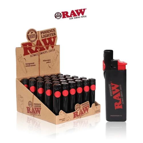 RAW - Phoenix Lighters - 30PK Display