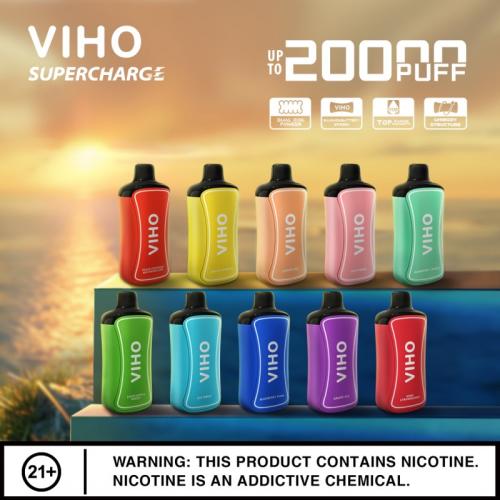 VIHO Supercharge 20K Puffs (5PK Display)