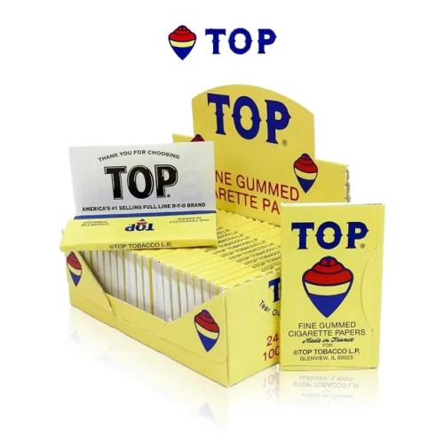 TOP Single Wide Rolling Paper 100CT - 24PK Display-24PK Display
