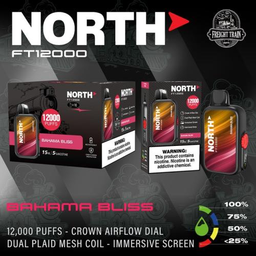 North FT12000 Puffs 5% (10PK Display)