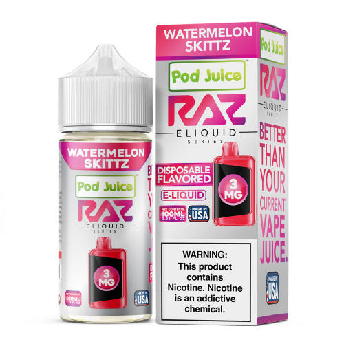 RAZ x Pod Juice Freebase 100ml
