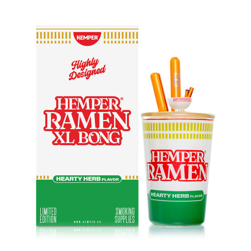 Hemper Ramen Cup XL Bong - With 14M Bowl & 4mm Banger-Original