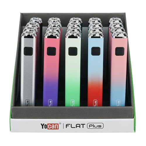 Yocan Flat Plus 510 Battery - 20PK-Assorted