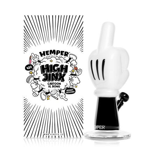 Hemper High Jinx Cartoon XL Bong - With 14M Bowl & 4mm Banger-Original