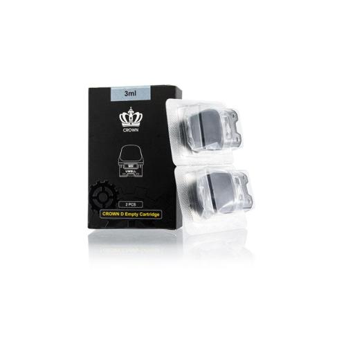 Uwell Crown D 3ML Refillable Replacement Empty Pods - 2PK